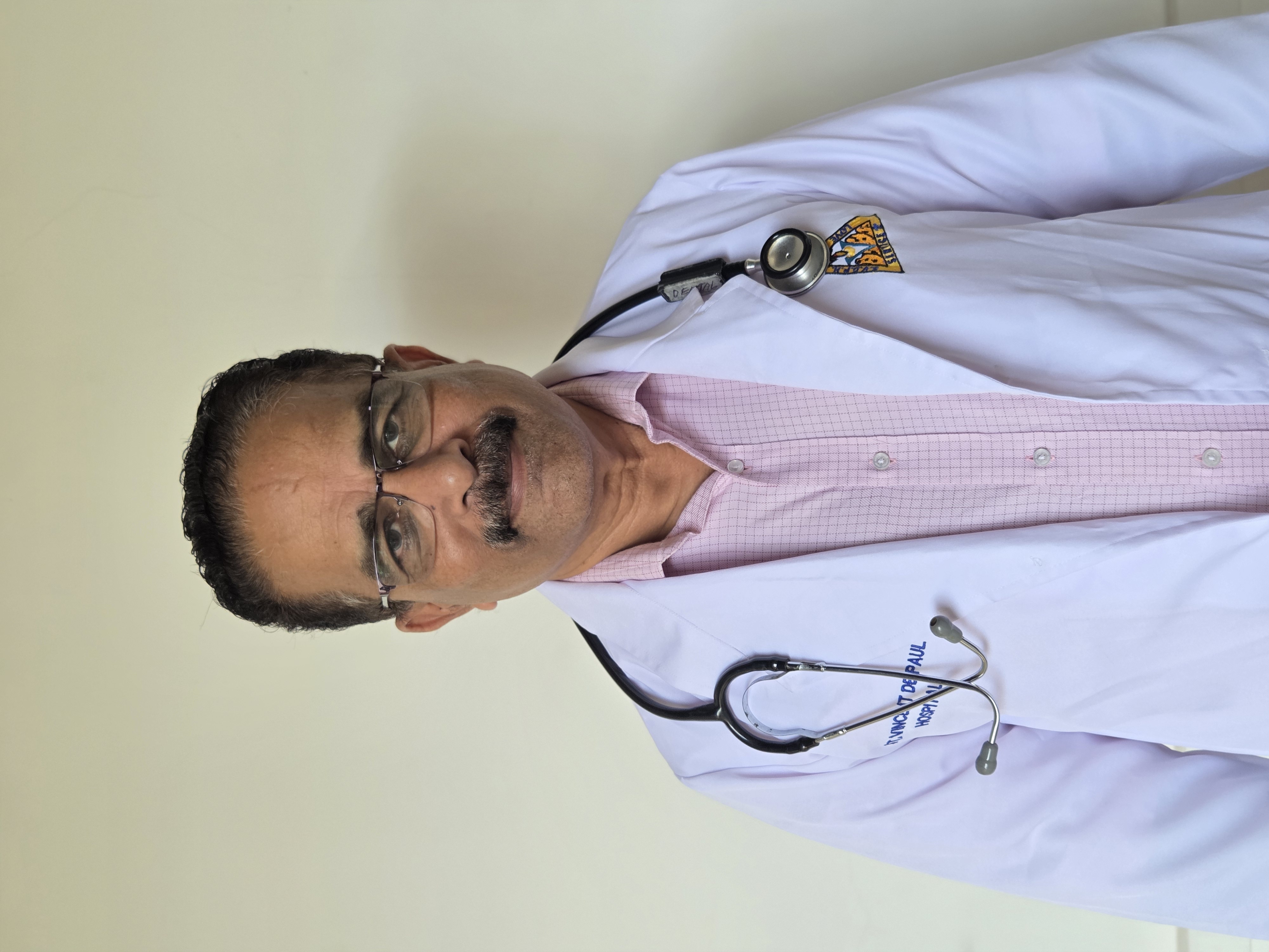 Portrait of Dr. M R Martin
